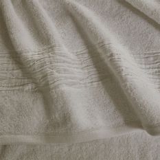 Lazy Linen Bathroom Cotton Towel in Linen Beige