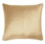 Nigella Velvet Cushion by Laura Ashley in Antique Gold