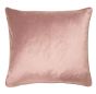 Nigella Velvet Cushion by Laura Ashley in Blush Pink