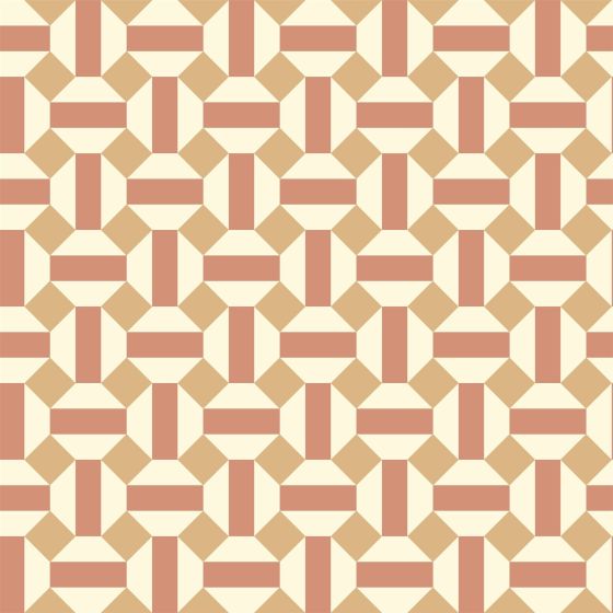 Alicatado Wallpaper 117 12039 by Cole & Son in Terracotta