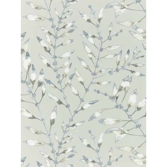 Chaconia Wallpaper 111632 by Harlequin in Graphite Mustard Yellow