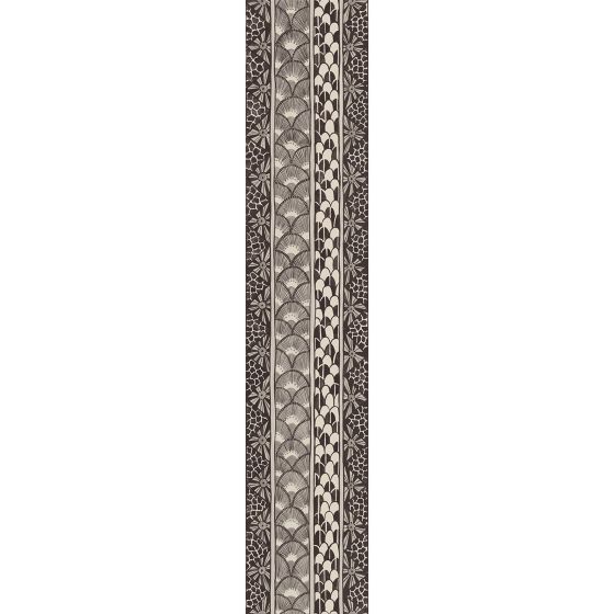 Ardmore Border Wallpaper 5025 by Cole & Son in Soot Snow
