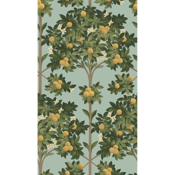 Orange Blossom Wallpaper 1002 by Cole & Son in Lemon Yellow
