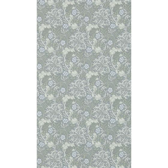 Seaweed Wallpaper 214715 by Morris & Co in Silver Ecru Beige