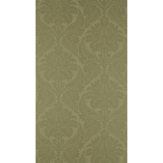 Malmaison Damask Wallpaper 311996 by Zoffany in Old Gold