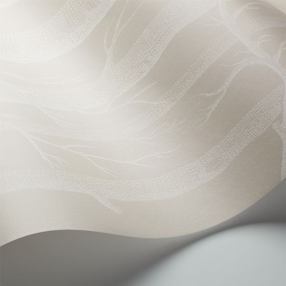Woods Wallpaper 3010 by Cole & Son in Stone White