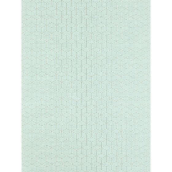 Vault Geometric Wallpaper 112087 by Harlequin in Seaglass Green