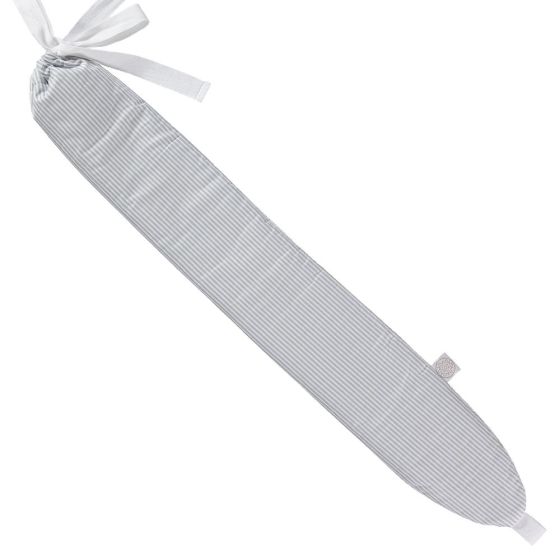 YuYu Japanese Cotton Hot Water Bottle in Grey Stripe