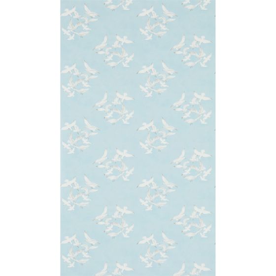Seagulls Wallpaper 214585 by Sanderson in Sky Blue