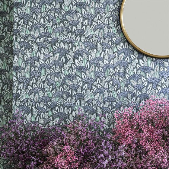 Zulu Terrain Wallpaper 119 9039 by Cole & Son in Slate Duck Egg