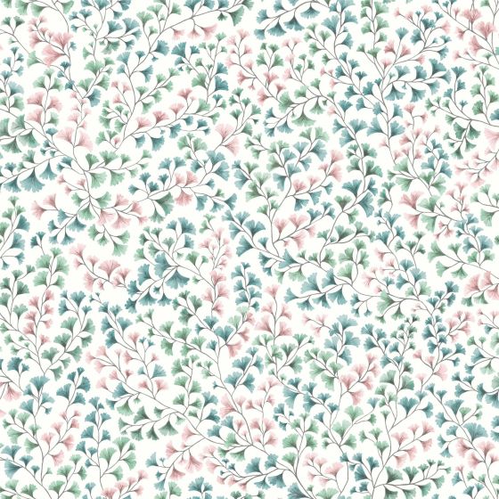 Maidenhair Wallpaper 6017 by Cole & Son in Petrol Multi
