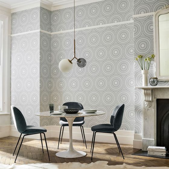 Cadencia Wallpaper 111881 by Harlequin in Silver Grey