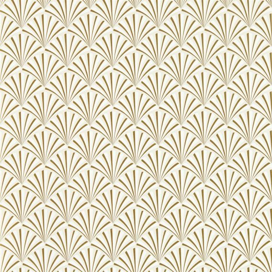 Chrysler Wallpaper W0164/02 by Clarke & Clarke in Pearl White