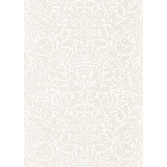 Pure Acorn Wallpaper 216044 by Morris & Co in Ivory Pearl