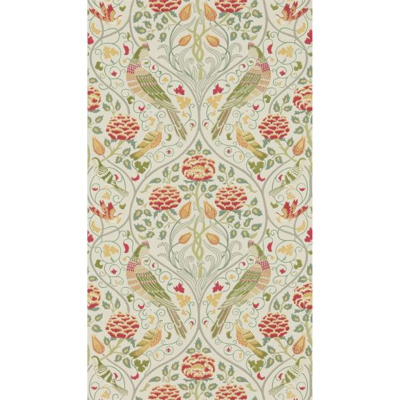 Seasons By May Wallpaper 216687 by Morris & Co in Linen White