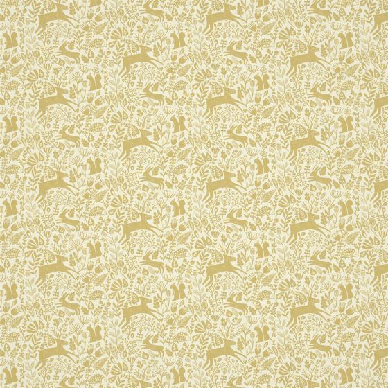 Kelda Woodland Wallpaper 112218 by Scion in Grasshopper Green