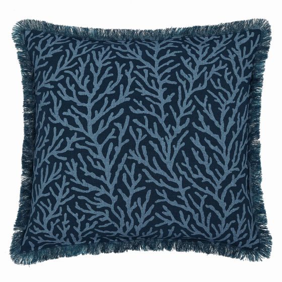 Acropora Cushion by Harlequin in Exhale Blue