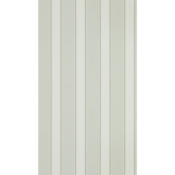 Sonning Stripe Wallpaper 216890 by Sanderson in Silver Grey