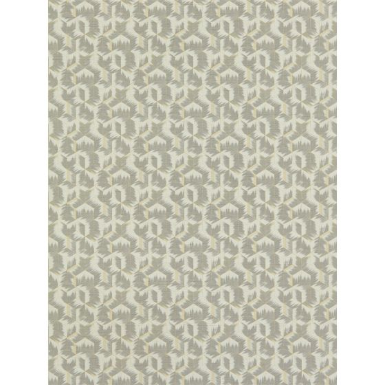 Tumbling Blocks Wallpaper 312893 by Zoffany in Faded Anthracite
