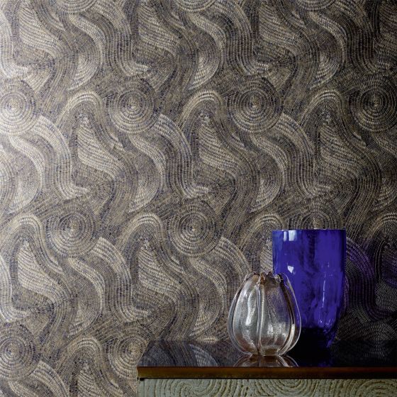 Hawksmoor Wallpaper 312599 by Zoffany in Prussian Copper