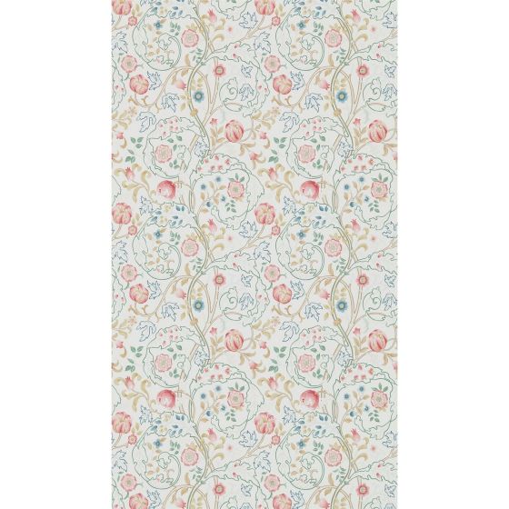 Mary Isobel Wallpaper 214728 by Morris & Co in Pink Ivory