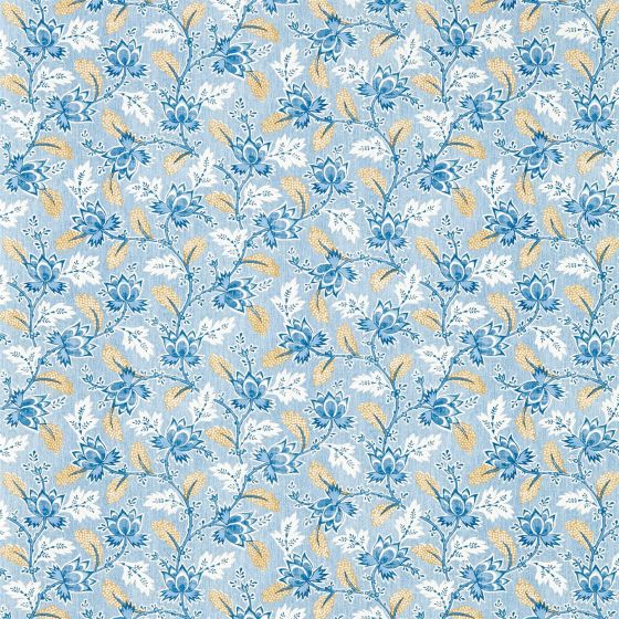 Dallimore Floral Wallpaper 217232 by Sanderson in Indigo Multi