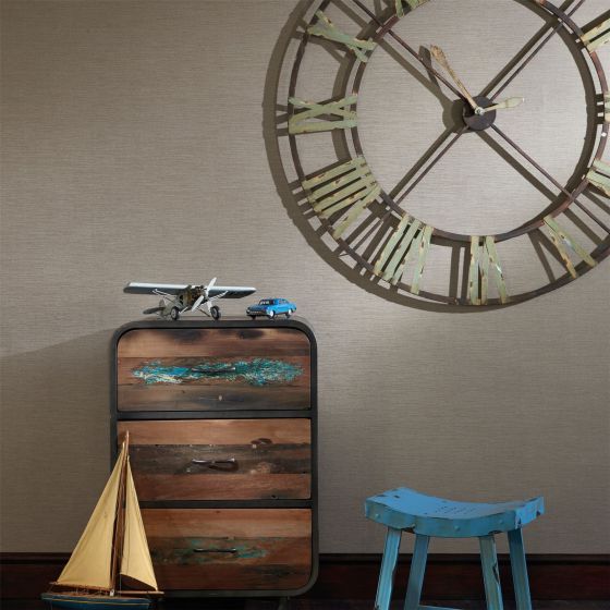 Quartz Wallpaper W0059 02 by Clarke and Clarke in Cobble Grey