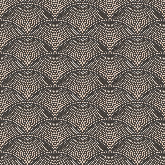 Feather Fan Wallpaper 10033 by Cole & Son in Charcoal Bronze Brown