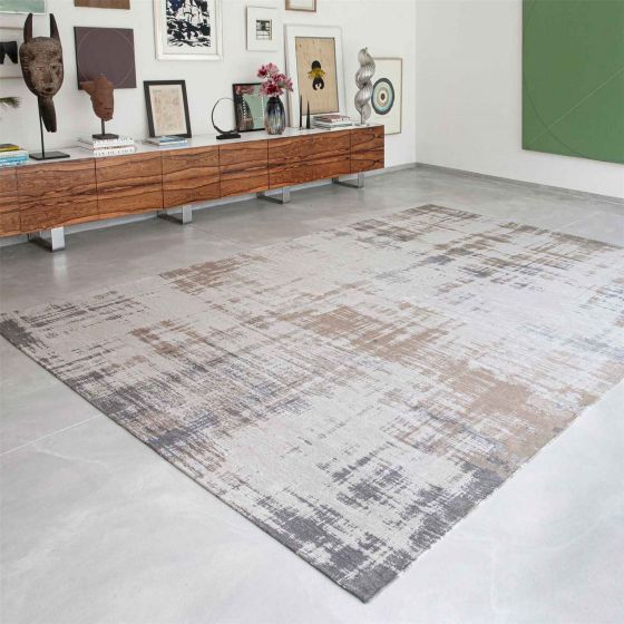 Atlantic Venetian Dust Abstract Rugs 9195 in Padua Beige