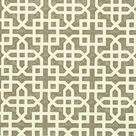 Monserrat Wallpaper W0084 06 by Clarke and Clarke in Taupe
