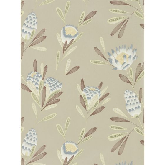 Cayo Wallpaper 111772 by Harlequin in Mist Blue Linden