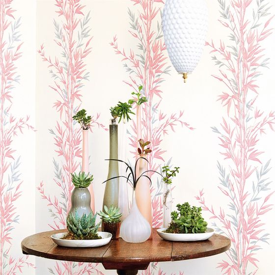 Bamboo Wallpaper 100 5024 by Cole & Son in Pink