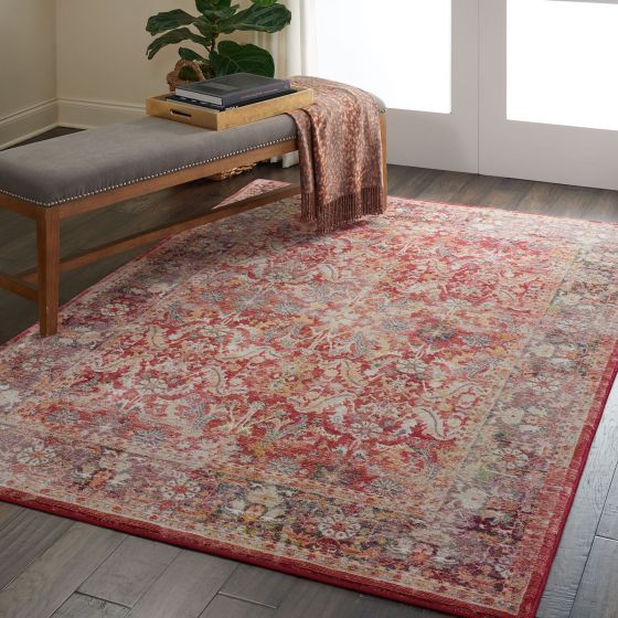 Ankara Global Rugs ANR02 in Red