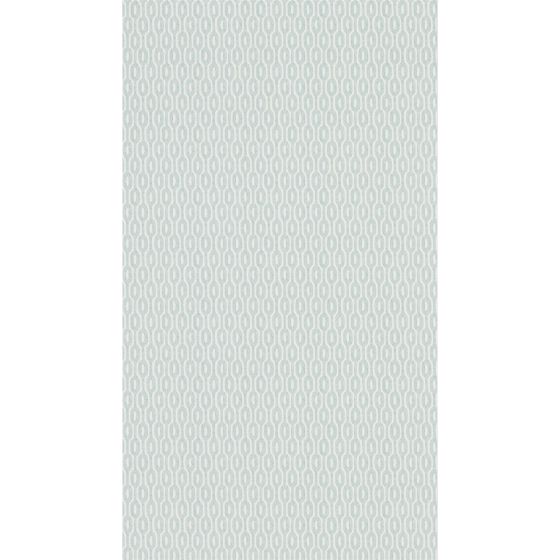 Hemp Geometric Wallpaper 216368 by Sanderson in Mineral Blue