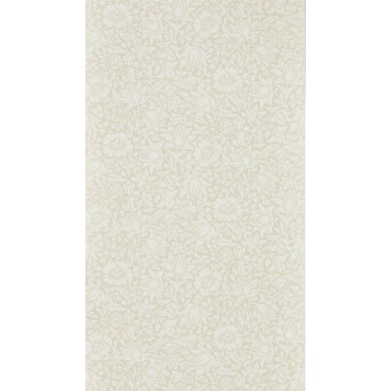 Mallow Wallpaper 216676 by Morris & Co in Cream Ivory White