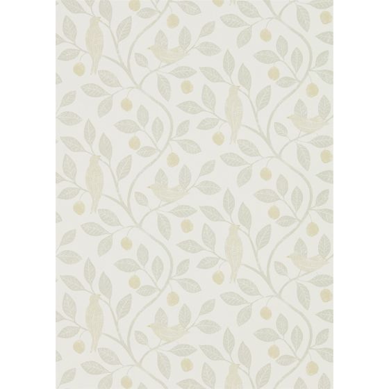 Damson Tree Wallpaper 216366 by Sanderson in Linen Honey
