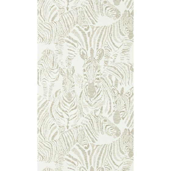 Nirmala Wallpaper 112240 by Harlequin in Gilver Oyster Grey