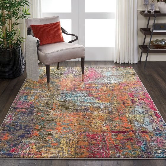 Celestial Modern Abstarct Rugs CES14 SUNST by Nourison