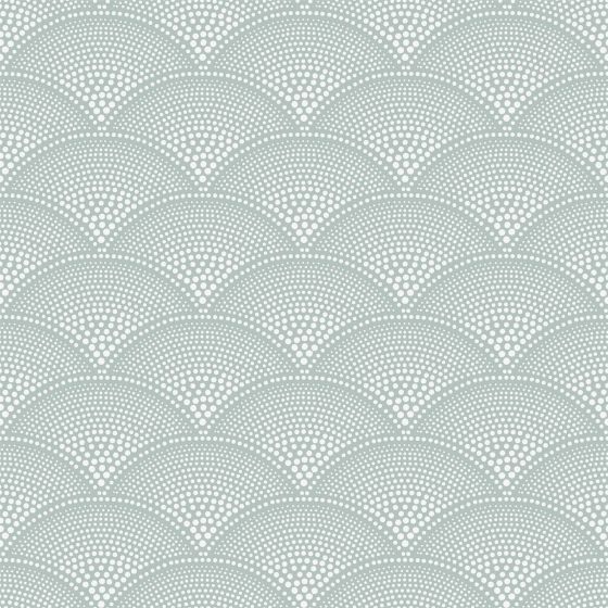Feather Fan Wallpaper 10036 by Cole & Son in Seafoam Blue