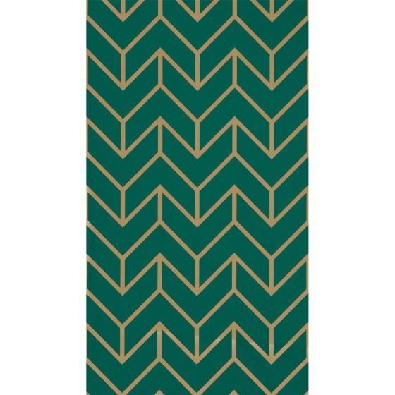 Tessellation Wallpaper 111984 by Harlequin in Teal Gold