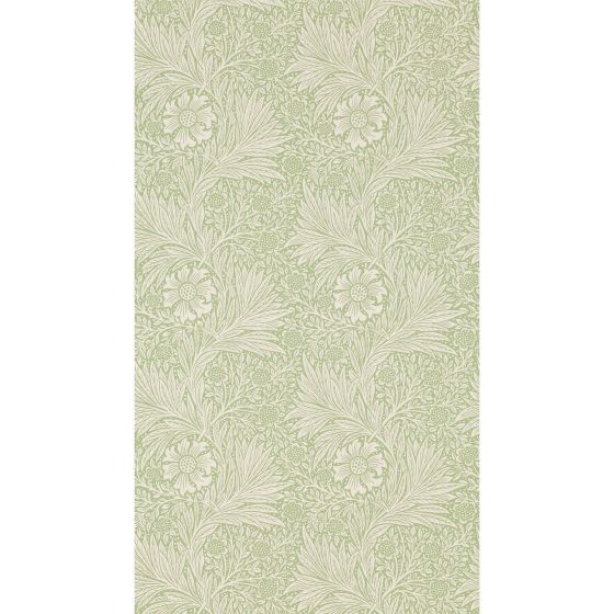 Marigold Wallpaper 210369 by Morris & Co in Artichoke Green