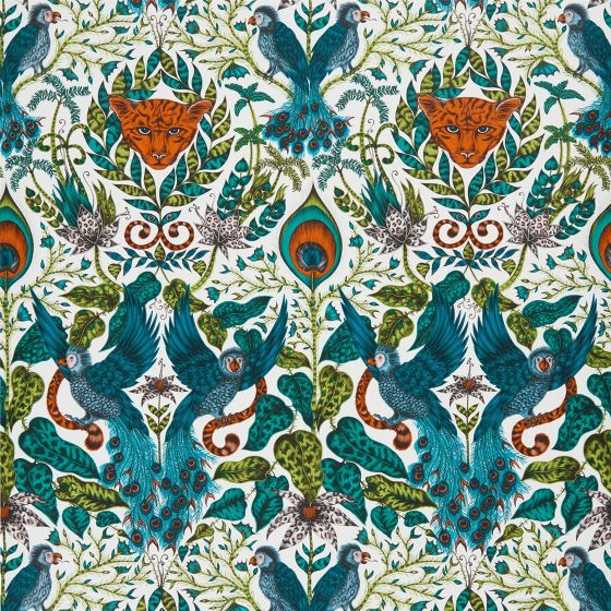 Amazon Wallpaper W0098 02 by Emma J Shipley in Jungle Multi