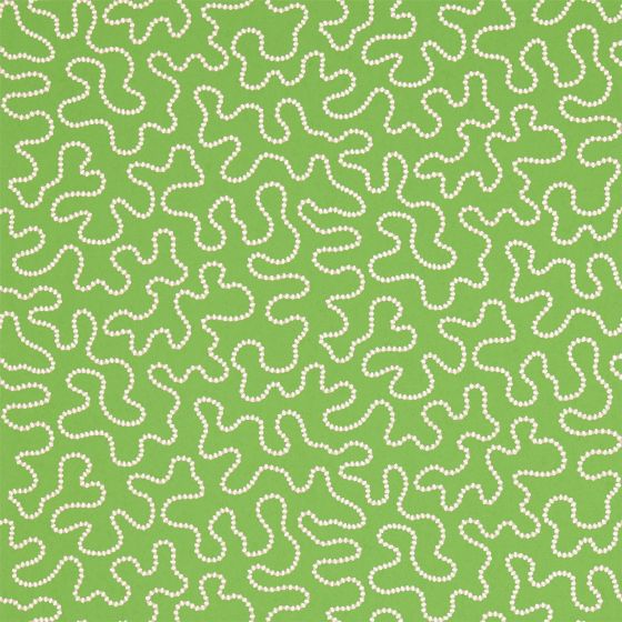 Wiggle Wallpaper 113064 by Harlequin X Sophie Robinson in Peridot Rose Quartz