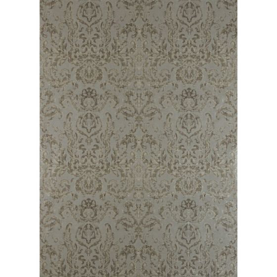Brocatello Wallpaper 312006 by Zoffany in Burnish Brown