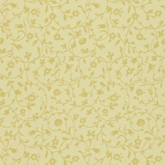 Medway Wallpaper 110 by Morris & Co in Gold Yellow