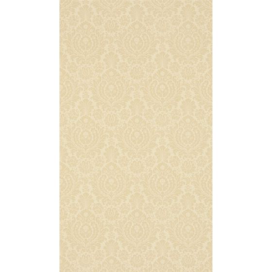 Fabienne Wallpaper 214069 by Sanderson in Sand Yellow