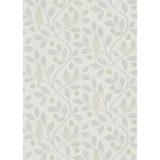 Damson Tree Wallpaper 216365 by Sanderson in Mineral Dove
