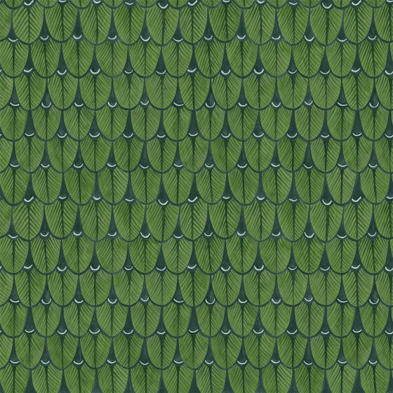 Narina Wallpaper 10045 by Cole & Son in Leaf Green