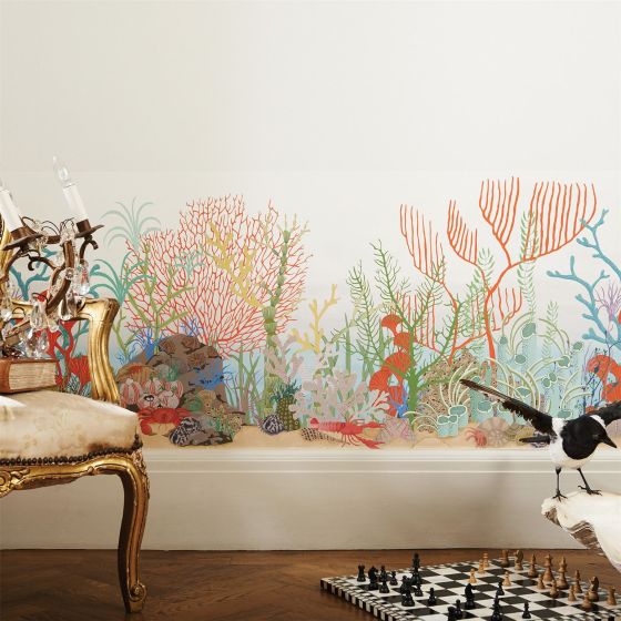 Archipelago Border Wallpaper 12054 by Cole & Son in Multi