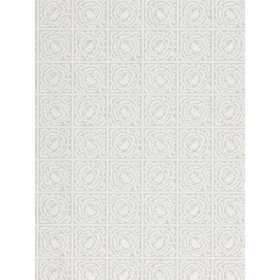 Pure Scroll Wallpaper 216544 by Morris & Co in Lightish Grey
